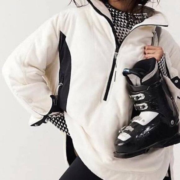 Free People Movement Climber Fleece Oversized Plush Winter Jacket Size Small